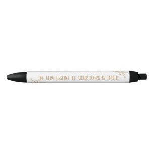 2023 JW year text Psalm 119:160 Black Ink Pen