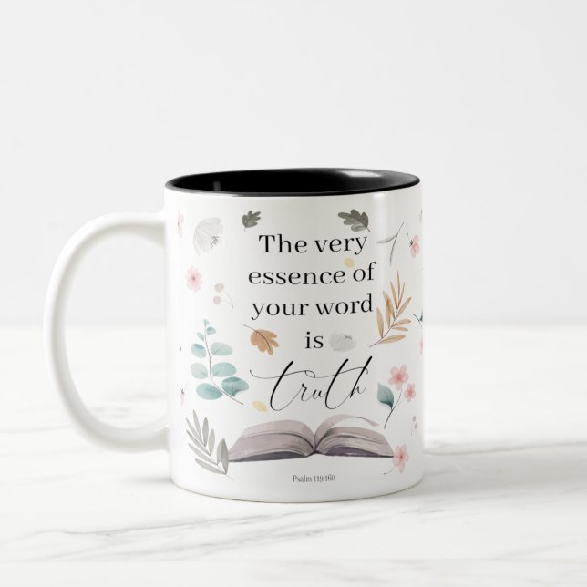 2023 JW year text Psalm 119:160  Coffee Mug (Left)
