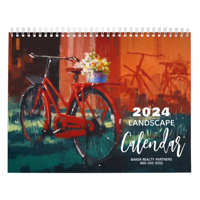 2023 Landscape Paintings Calendar (Cover)