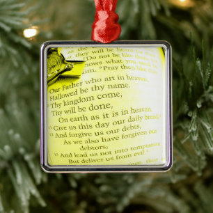 2023 Lords prayer Metal Tree Decoration