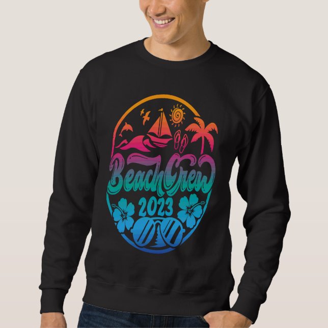 2023 Matching Beach Crew Sweatshirt (Front)