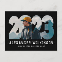2023 Modern Minimalist Trendy Photo Graduation