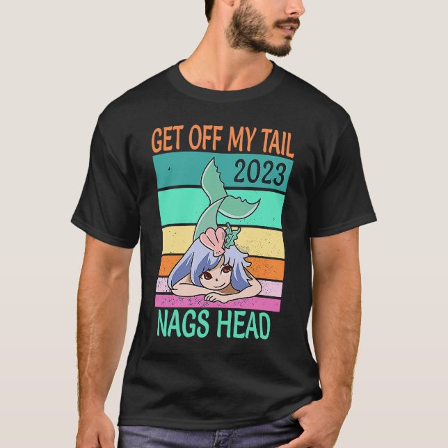 2023 Nags Head Vacation Mermaid T-Shirt (Front)