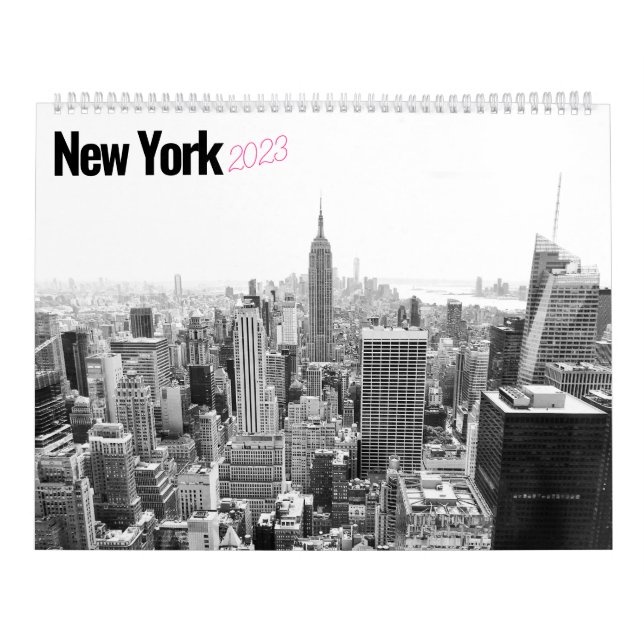 2023 New York Photographic Calendar (Cover)
