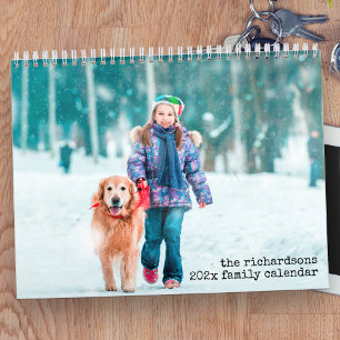 2023 Photo Calendar Custom Title and 13 Photos
