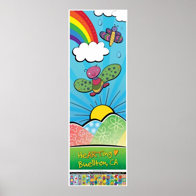 2023 Poster - Loving the Rain - Buellton.Art  (Front)