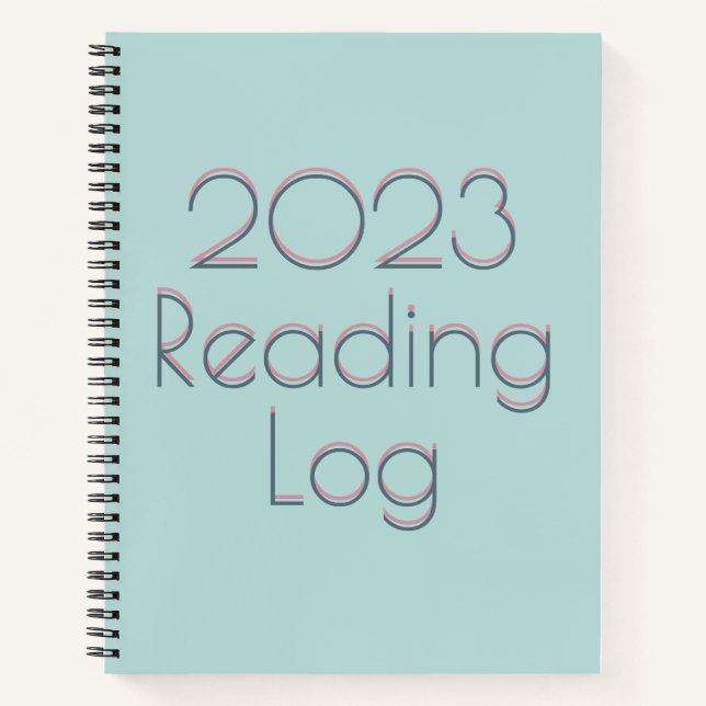 2023 Reading Log Bullet Journal  (Front)