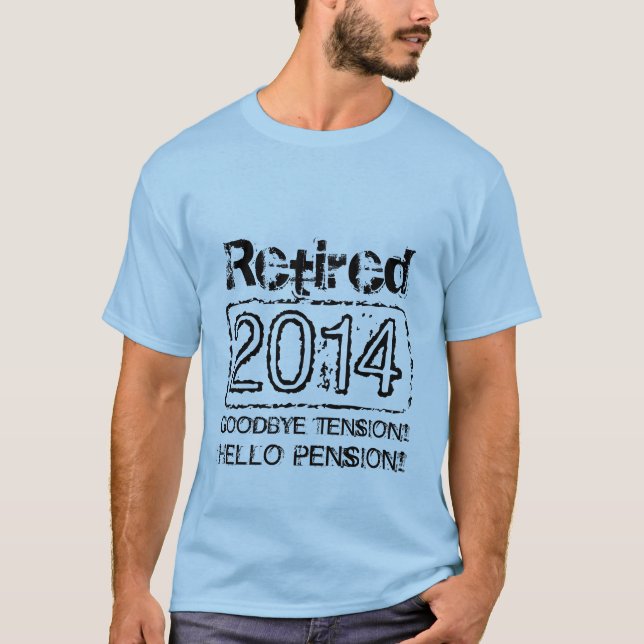 2023 Retirement tee shirts for retiring men (Front)