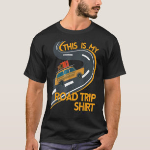 2023  Reunion Family Road Trip This Is My Road Tri T-Shirt