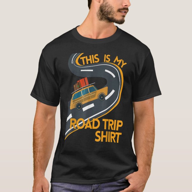 2023  Reunion Family Road Trip This Is My Road Tri T-Shirt (Front)