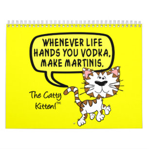 2023 Sarcastic Kitten Humour Calendar