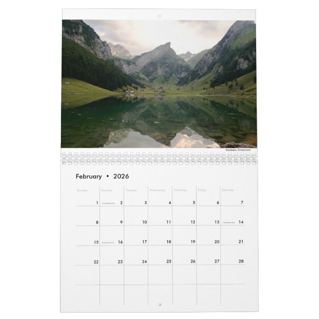 2023 Seth Russell Photography Calendar (Feb 2026)