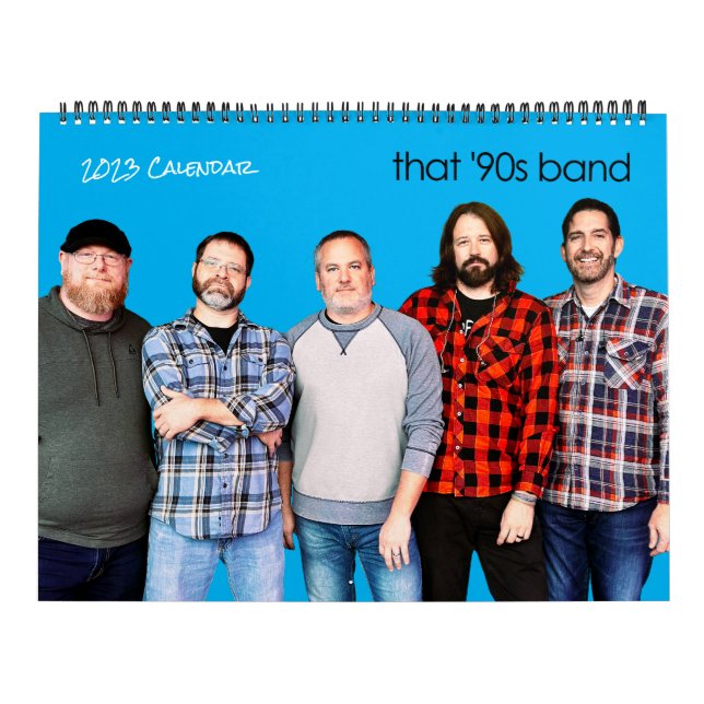 2023 That '90s Band Calendar (Cover)