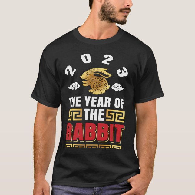 2023 The year of the rabbit Chinese Zodiac T-Shirt (Front)