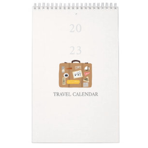 2023 Travel calendar
