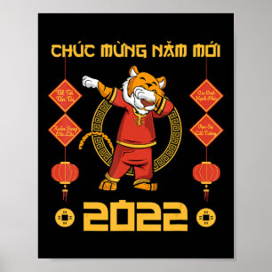 2023 Vietnamese Lunar New Year  Chuc Mung Nam Moi  Poster