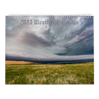 2023 Weather Calendar by Marcus Hustedde