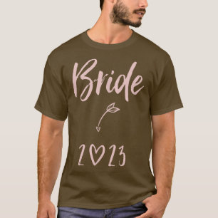 2023 Wedding Bride Heart T-Shirt