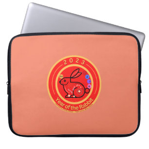 2023 Year of Rabbit design       Laptop Sleeve