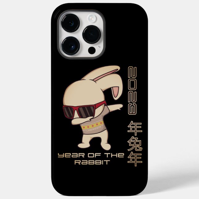 2023 YEAR OF THE RABBIT chinese new year gift idea Case-Mate iPhone Case (Back)
