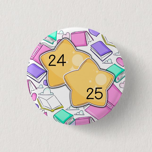 2024-2025 Sunday School Attendance Pin 2 (Front)