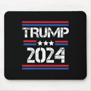2024 2 Side I'm Voting Convicted Felon  Mouse Mat