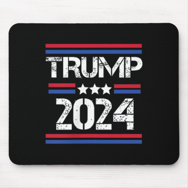 2024 2 Side I'm Voting Convicted Felon  Mouse Mat (Front)