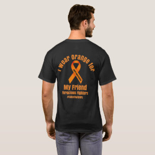 2024 2 sided awareness,I wear orange for my friend T-Shirt