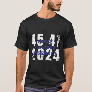 2024 45 47 America First Maga Cool Vintage Unique  T-Shirt