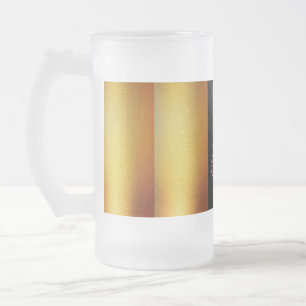 "2024: A Year to Remember - Printed Mug" Frosted Glass Beer Mug