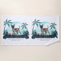 2024 AHTCA Nat'l Speciality Logo Beach Towel
