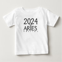 2024 Aries edition with symbol Baby T-Shirt