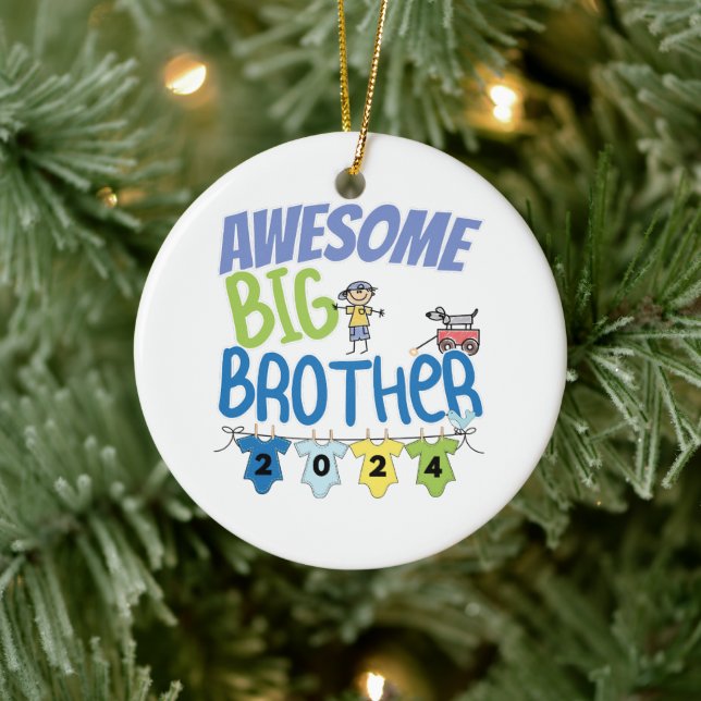 2024 Awesome Big Brother Ceramic Tree Decoration (Tree)