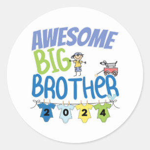 2024 Awesome Big Brother Classic Round Sticker