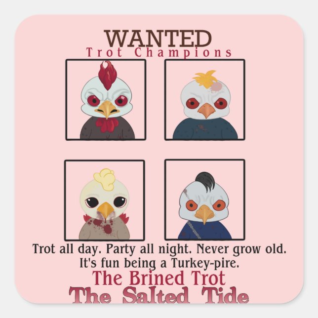 2024 Brined Trot Champion Sticker (Front)