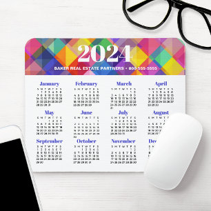 2024 Business Calendar Mouse Mat