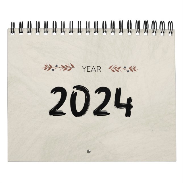 2024 Calendar (Cover)