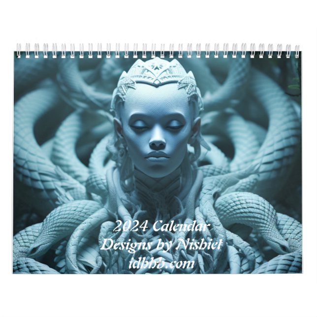 2024 Calendar Designs by Nishiet (Cover)