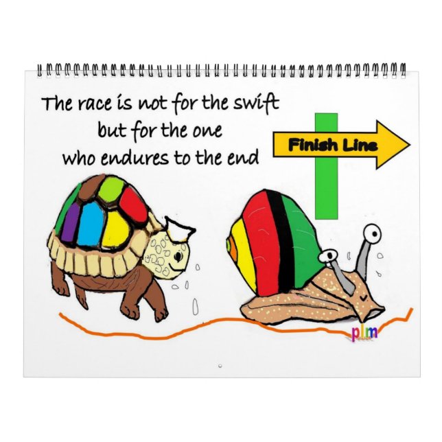 2024 Calendar - inspiring, motivational (Cover)