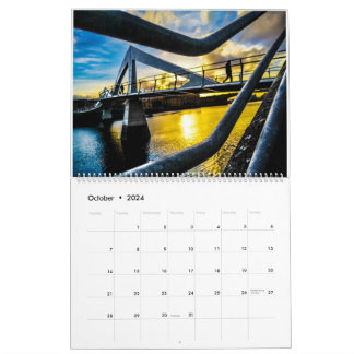 2024 Calendar of Images of `Glasgow  by Paul Boyle