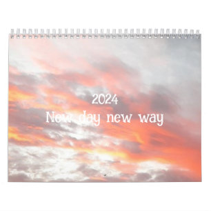2024 Calendar Planner art and design 