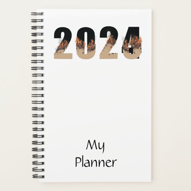 2024 Calendar Planner Graphic Customisable (Front)
