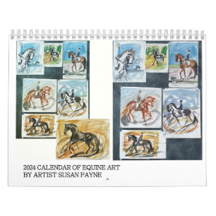 2024 Calendar - Susan Payne Equine Art