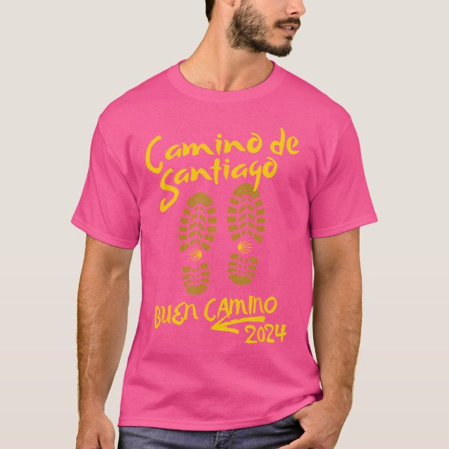 2024 Camino De Santiago Buen Camino Keepsake T-Shirt (Front)