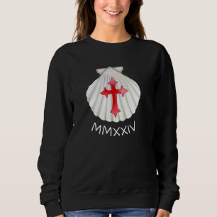 2024-CAMINO DE SANTIAGO PILGRIM CROSS SHELL SWEATSHIRT