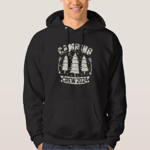 2024 Camping Crew  Family Camping Trip Group I Cam Hoodie