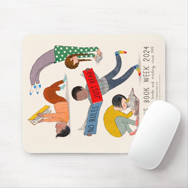 ​2024 Children's Book Week Mouse Mat (With Mouse)