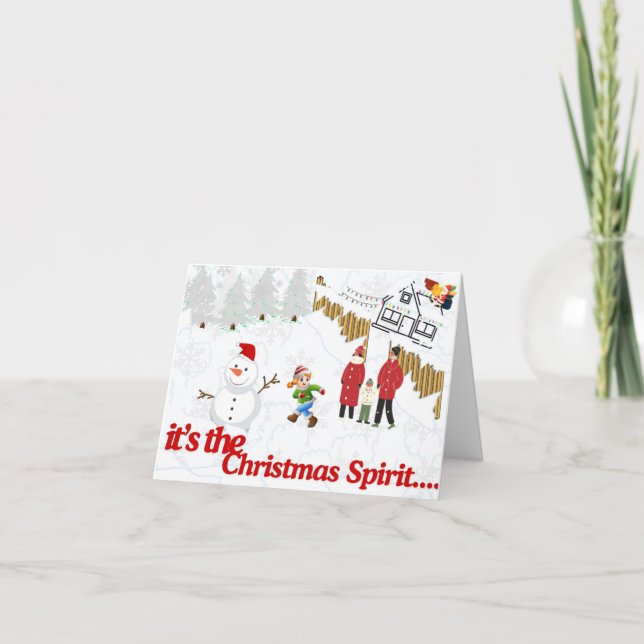 2024 Christmas Spirit Thank You Card (Front)