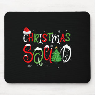 2024 Christmas Squad Funny Xmas Tree Family Matchi Mouse Mat