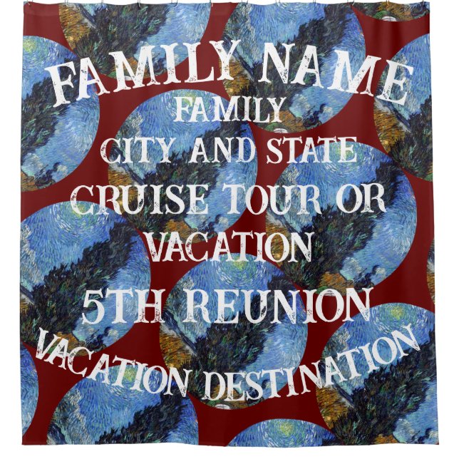 2024 Cocktail Wine Dinner Soiree Costume Theme Shower Curtain (Front)